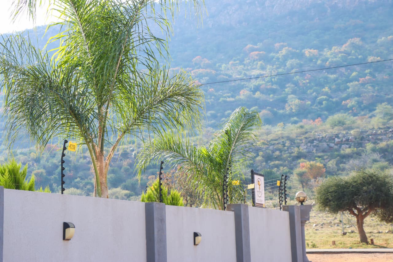View of the Limpopo mountains from the lodge